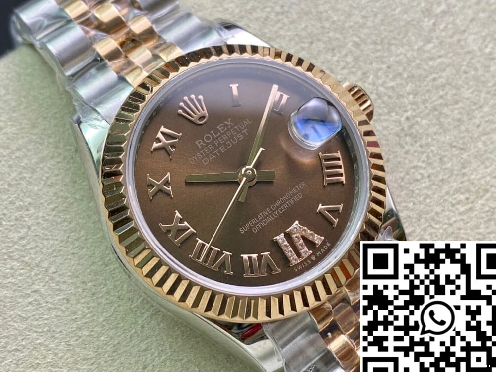 M278271-0004 Rose Gold 31MM Factory Datejust EW Rolex 0310